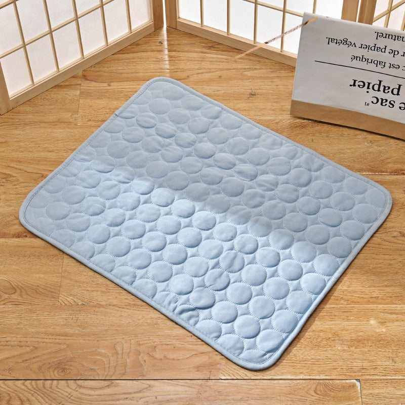 Summer Pet Ice Pad Dog Pad Ice Silk Pad Cat Cooling Pad