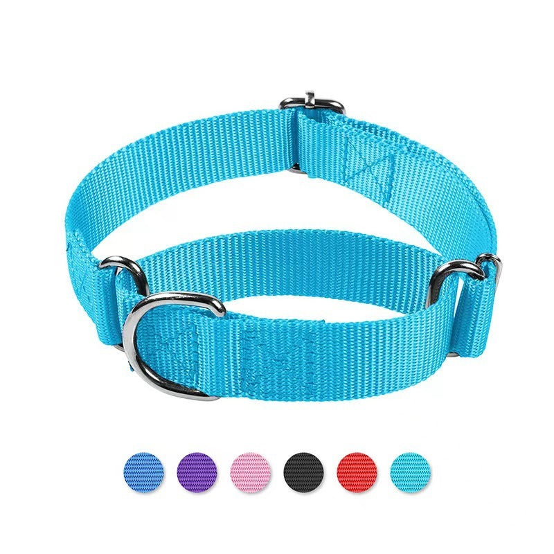 Cat And Dog Collar Adjustable Nylon Explosion-proof Dog Harness Hand Holding Rope Pet Supplies