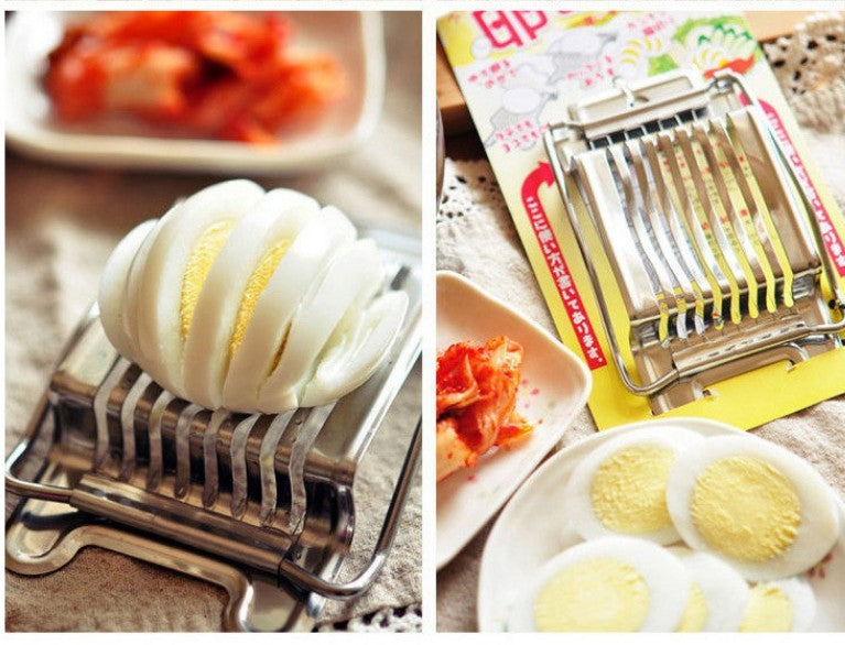 Essential Multipurpose Stainless Steel Wire Egg Slicer - Designed for Top Chefs