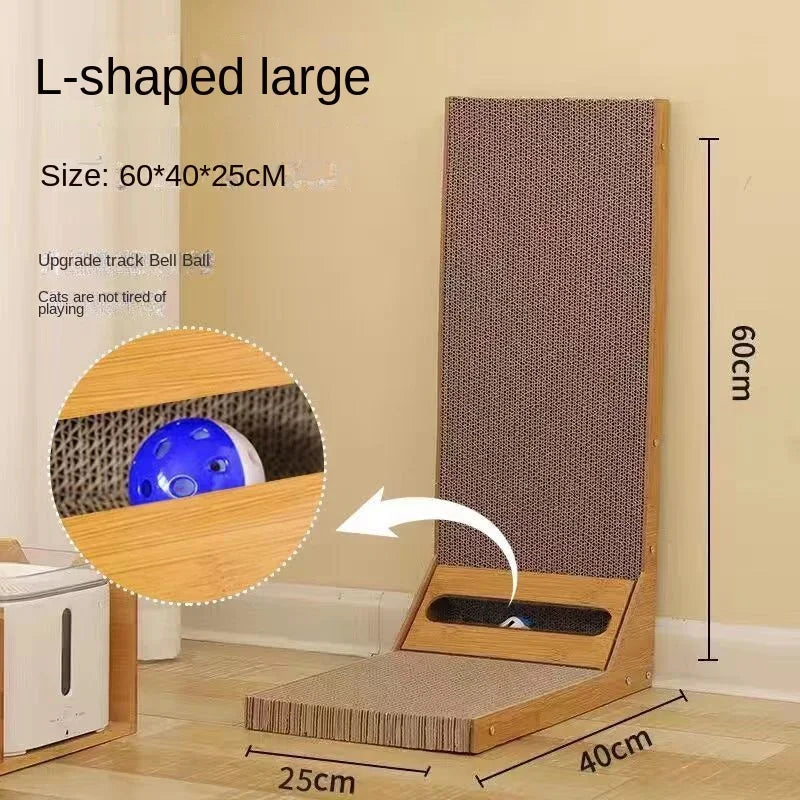 Katzen-Kratzbaum L-Form - Verschleißfest für Möbel - Alles für deine Haustiere