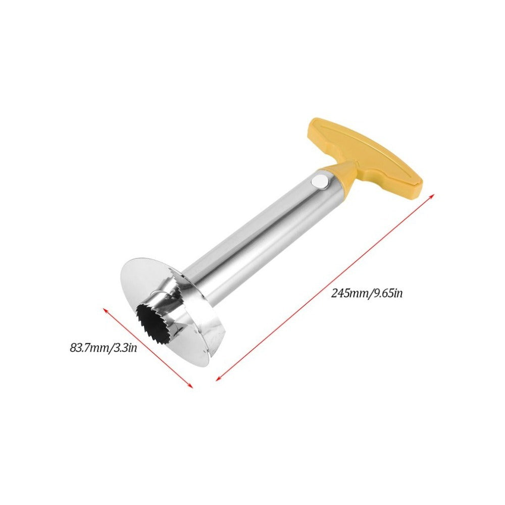 Pineapple Peeler Stainless Steel Pulp Separator Corer Core Puller Fruit Tools