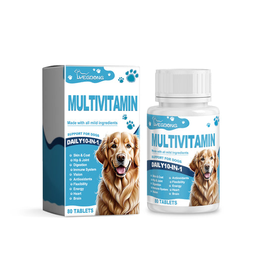 Multivitamin-Tabletten für Hunde & Katzen - Nahrungsergänzung - Alles für deine Haustiere