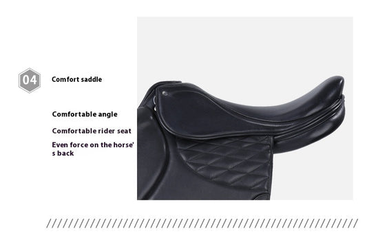 Saddle Obstacle Saddle Cowhide Horse Harness Equestrian Supplies