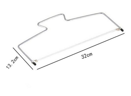 Ustensiles Patisserie Stainless Steel Slicer Adjustable 2-Wire Cake Leveler Cake Slicer Baking Dough Cutter Cake Decorating Tool