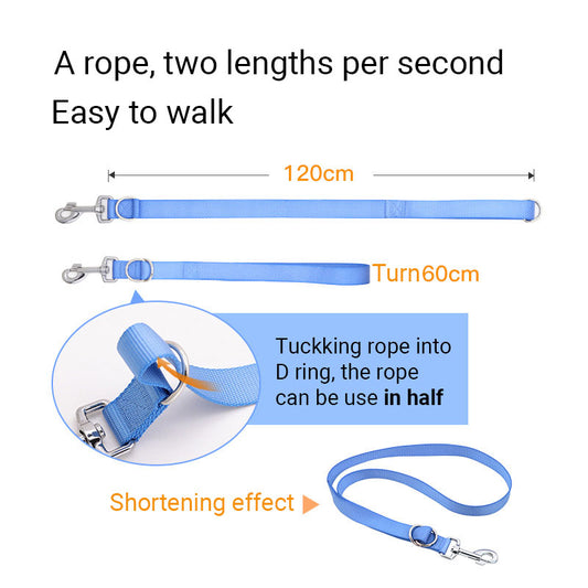 Pet Supplies Original Rope Flat Rope Walking Dog Medium And Large Dogs Small Dogs Light Big Dog Traction Leash - Alles für deine Haustiere
