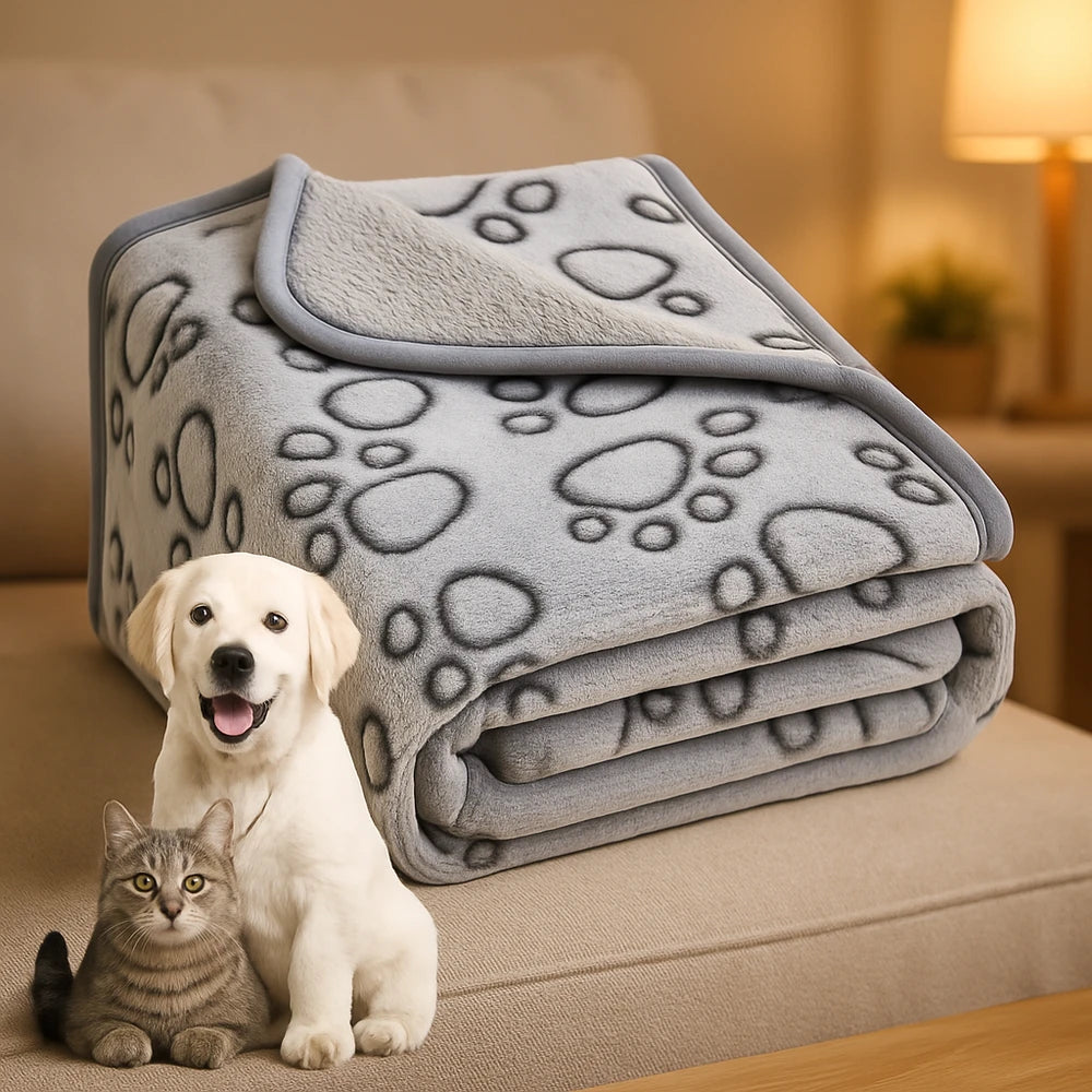 Soft Fluffy Pet Blanket – Warme Decke für Hund Katze