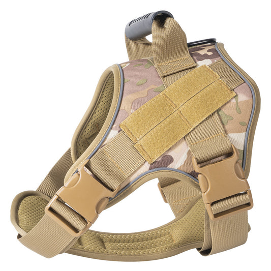 Tactical dog vest: for large dogs (German Shepherd, Golden Retriever) – training, military-style accessories. - Alles für deine Haustiere
