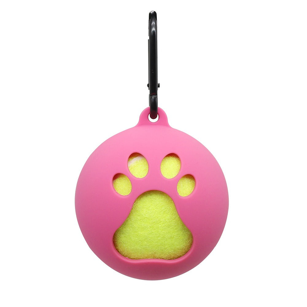 Pet tennis rack tennis set toy ball stand portable hands-free dog walking supplies training ball cover - Alles für deine Haustiere