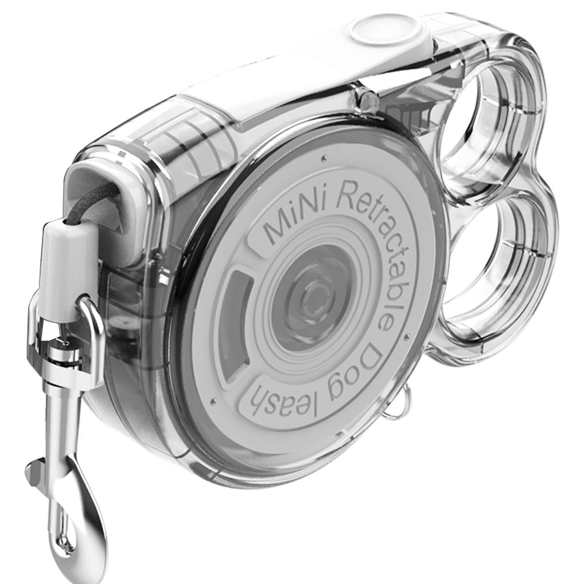 Mini Retractable Dog Leash - For Small Pets Lightweight Design Easy To Use Ideal For Outdoor Use