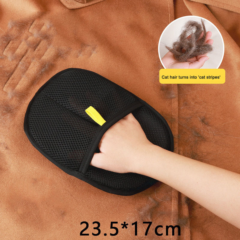 Pet static hair removal gloves household sofa clothes brush two-way adhesive hair removal gloves hair cleaning - Alles für deine Haustiere