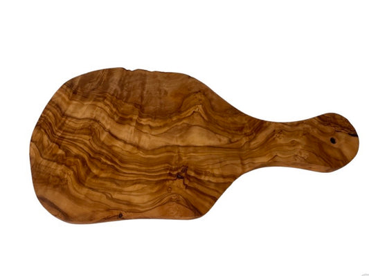 Original Olive Wood Cutting Board with Handle - Alles für deine Haustiere