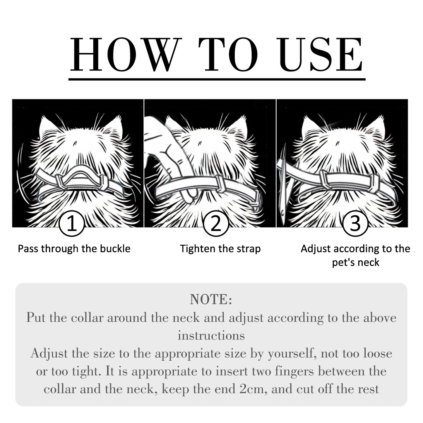 Haustier-Entwurmungshalsband - Floh & Zecken Schutz Wasserdicht - Alles für deine Haustiere
