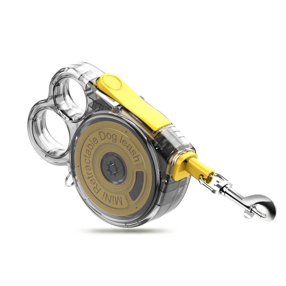 Mini Retractable Dog Leash - For Small Pets Lightweight Design Easy To Use Ideal For Outdoor Use
