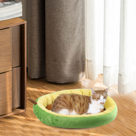 Pet Supplies Avocado Pet Nest Winter Warm Creative Cat Litter Dog Litter Cotton Pad