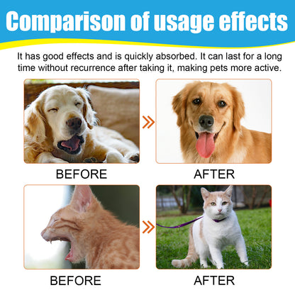 Pet Cough Herbal Drops Relieve Pet Physical Discomfort Cough Runny Nose