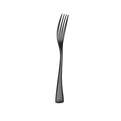 Portugal Titanium Black Stainless Steel Western Cutlery Set for Hotel and Restaurant Knife Fork Spoon Suite Factory Wholesale