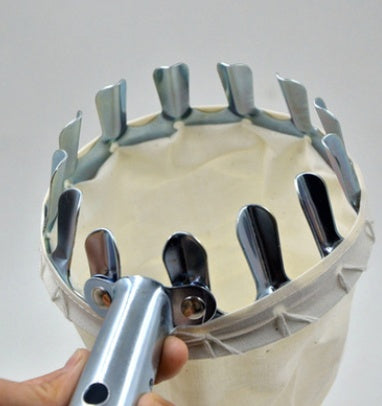 Obstpflücker Metall - Gartenwerkzeug zum Früchte Ernten