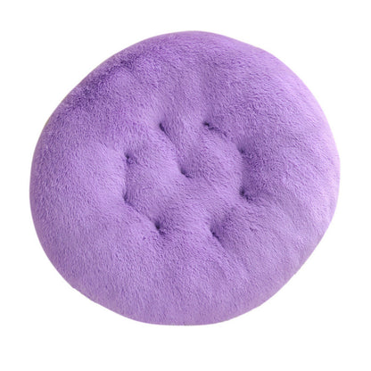 Round Pet Mat Dog Bed Plush Warm Sleep Dog Bed Cathouse Doghouse