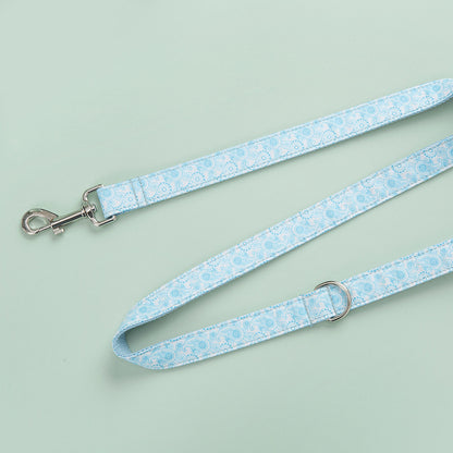 Paisley Haustier Halsband Leine Set Hundehalsband Leine Schleife
