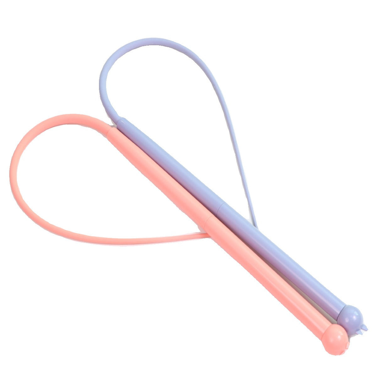 Silicone cat teaser pole mouse tail silicone cat interactive simulation mouse catching replaceable pole cat toy