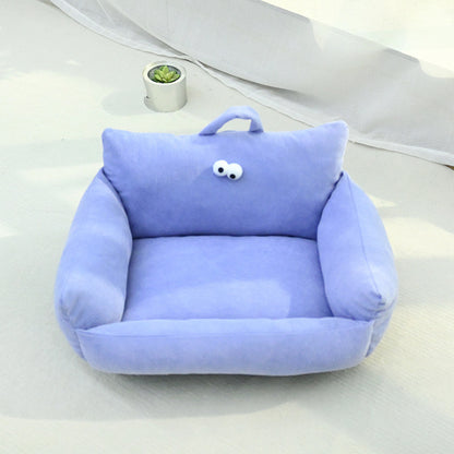 Hundebett Sofa-Form - Warmes Winterbett für Welpen & kleine Hunde