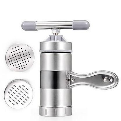 Manual Noodle Maker Press Pasta Machine Crank Cutter Fruits Juicer Cookware With 5 Pressing Moulds Making Spaghetti Kitchenware