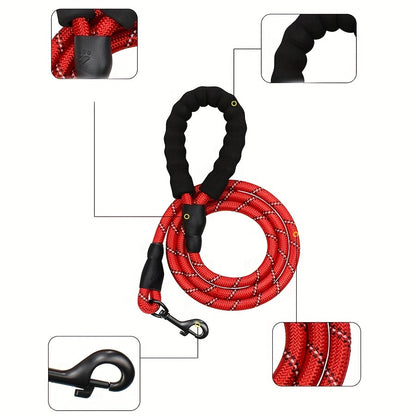 Dogs Leash Running Elasticity Hand Freely Pet Products Dogs Harness Collar Jogging Lead And Adjustable Waist Rope Puppy Leash Lead Training Padded Handle Reflective