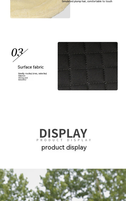 Riding Shock Absorption Balance Wool Pad