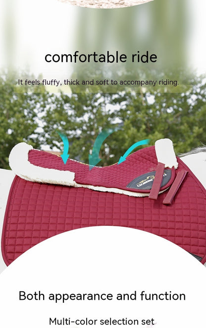 Riding Shock Absorption Balance Wool Pad