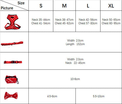 Dog Cat Jarre Aero Bull Chest And Back Suit