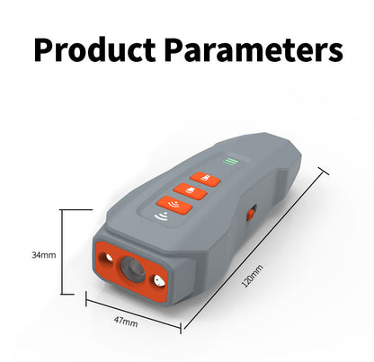 Ultrasonic Bark Stopper: Portable Rechargeable Anti-Barking Device with Frequency Modulation and LED Flashing Light