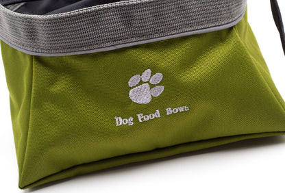 High-grade waterproof collapsible pet bowl