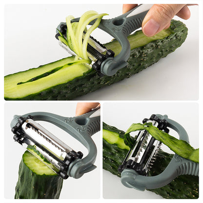 3 In 1 Peeler Fruit Planer Apple Peeler Melon Planer Kitchen Potato Household Vegetable Peeler Shredded