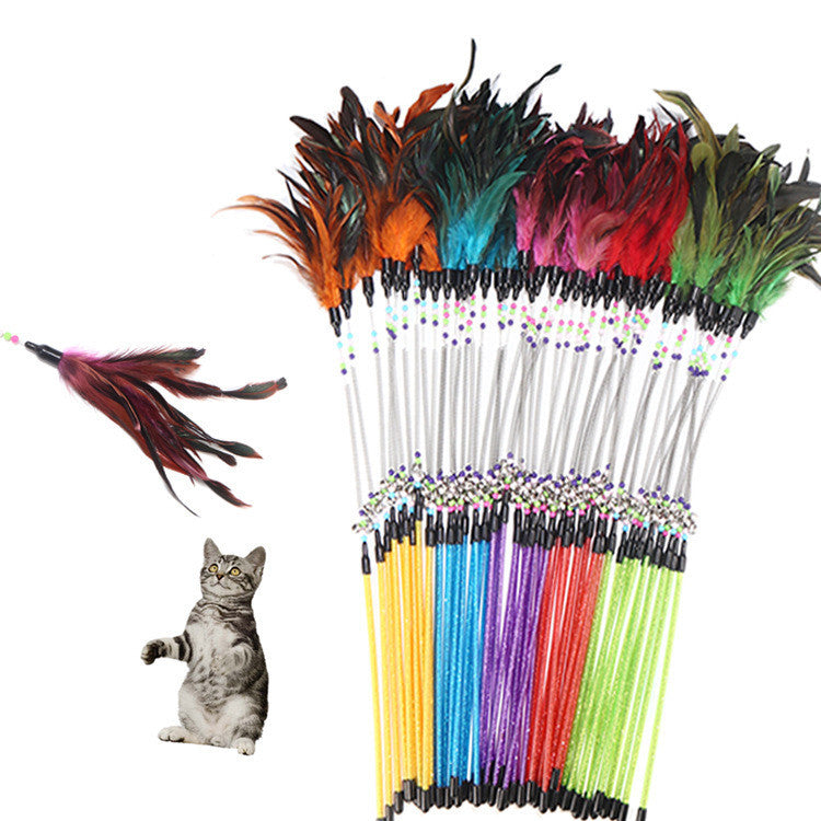 Feather Cat Stick Toy – Federspielzeug Katze