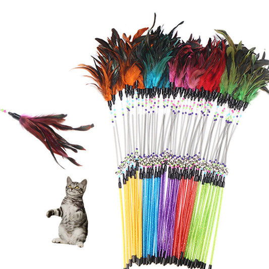 Feather Cat Stick Toy – Federspielzeug Katze