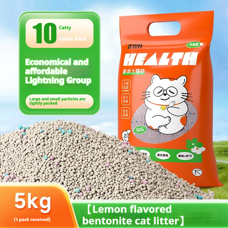 Deodorant Clean Smell Group Cat Litter Bentonite Low Dust