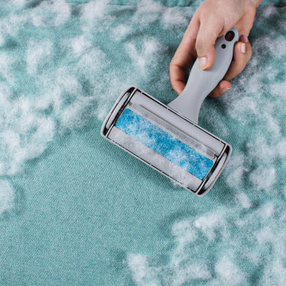 Pet Hair Remover Sticky Brush Clothes Sheets Car Sticky Brush Cat and Dog Hair Remover Pet Hair Removal Brush
