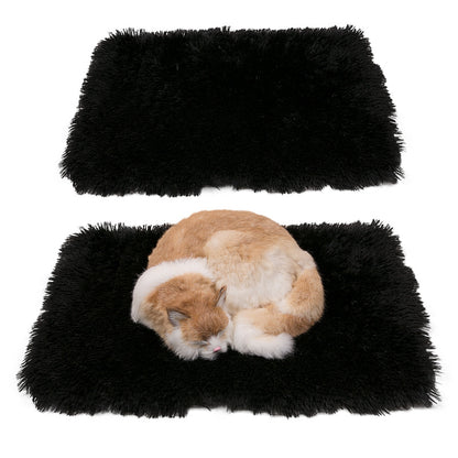 Human Pet Dual-Use Plush Pad Pet Round Pad Warm And Comfortable Machine Washable Small Suitable For Autumn And Winter Comfort