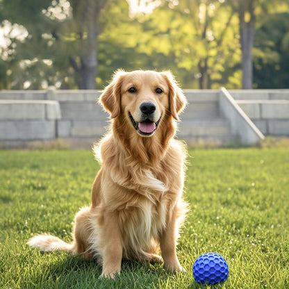 Quietschendes Hundespielzeug für aggressive Kauer, unzerstörbare Hundebälle für aggressive Kauer, Quietschbälle für Hunde, interaktives Hundespielzeug für große Hunde, lustiger Quietschball für Hunde, robustes Hundespielzeug 