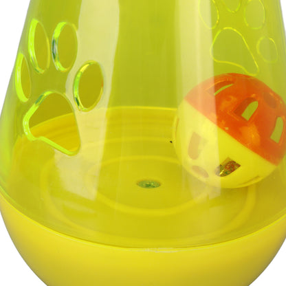 Cat Toy Cat Built In Bell Ball Interactive Snack Toy With Plush Mouse Cat Stick For Indoor Cats Kittens