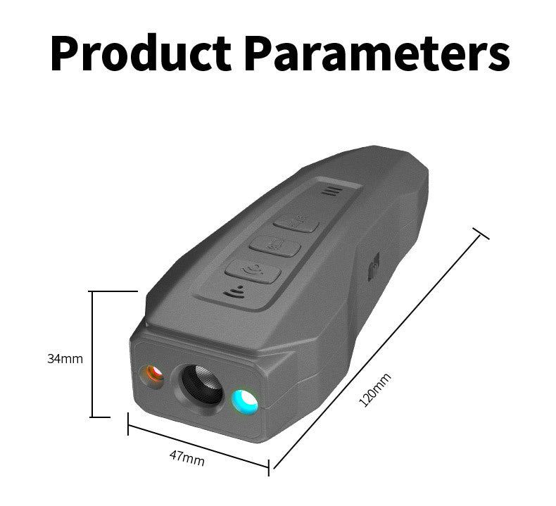 Ultrasonic Bark Stopper: Portable Rechargeable Anti-Barking Device with Frequency Modulation and LED Flashing Light
