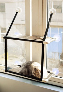 Cat Hammock Window Bed – Katzenhängematte mit Saugnapf