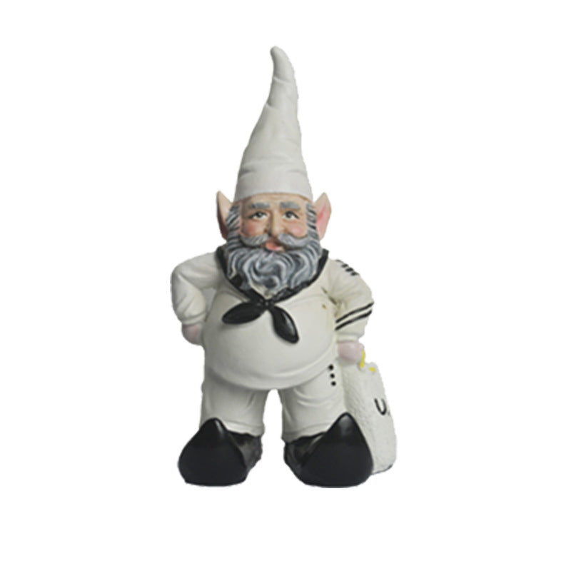 Gnome Elf Dwarf Garden Ornament New Personality Elf Resin Craft Decoration Dwarf