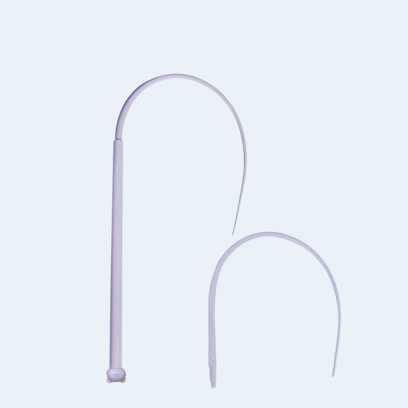Silicone cat teaser pole mouse tail silicone cat interactive simulation mouse catching replaceable pole cat toy