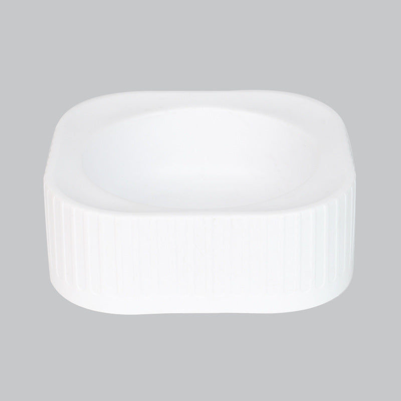 New Pet Bowl Dog Plastic Single Bowl Cat and Dog Food Bowl Water Bowl Small Dog Feeding Bowl