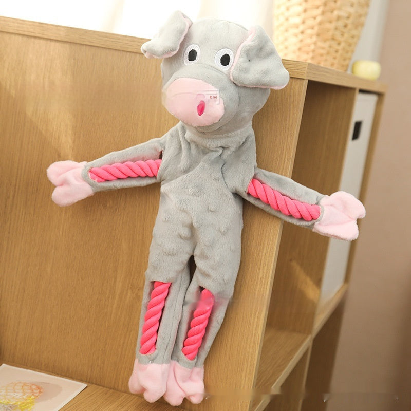 Dog Molar Teeth Cleaning And Bite Resistance Cotton Rope Toys