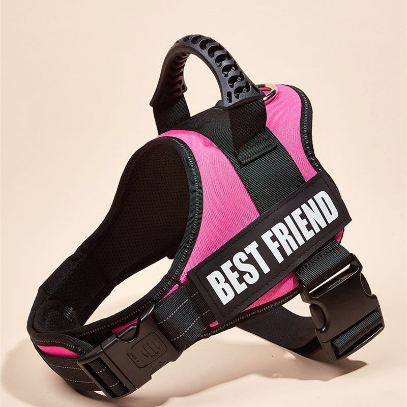 Dog Chest Harness – Großes Hundegeschirr mit Leine