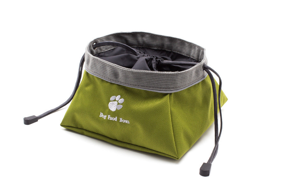 High-grade waterproof collapsible pet bowl