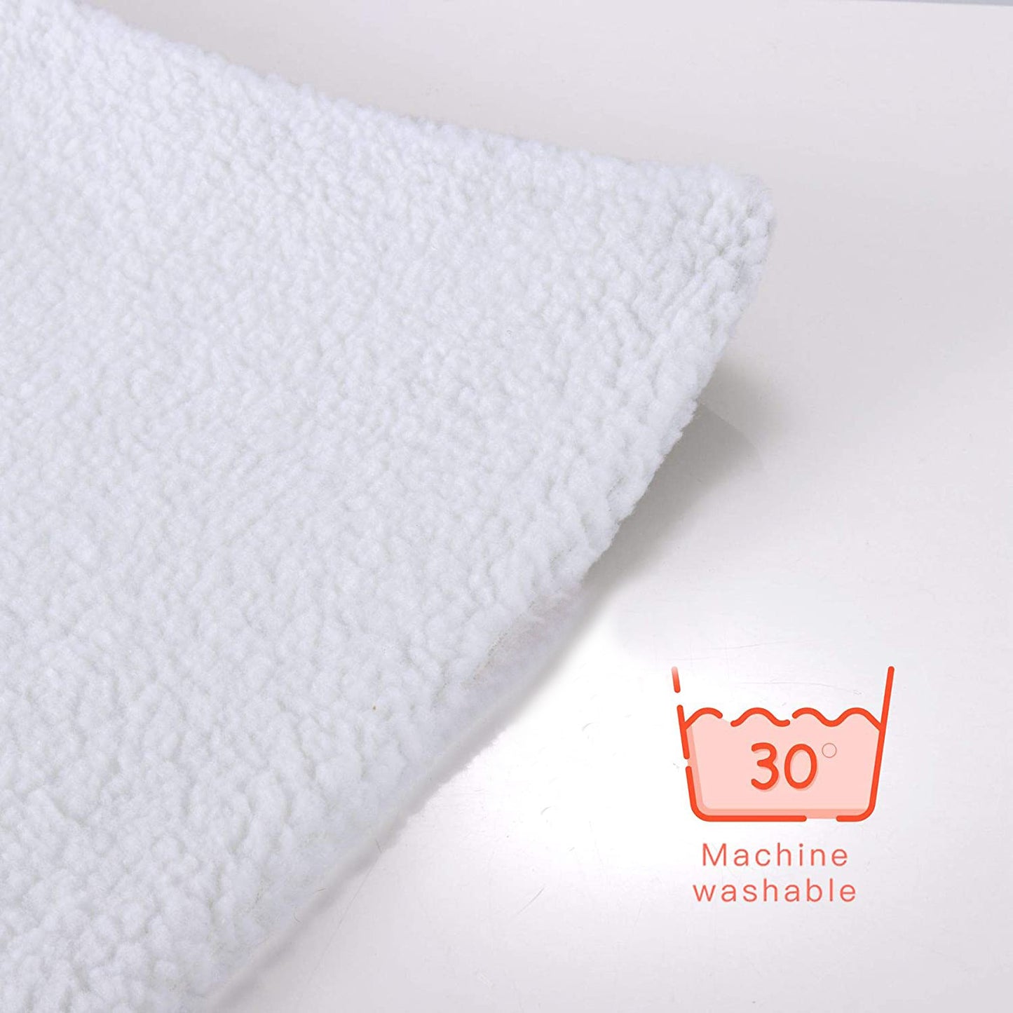 Dog Bed Pet Kennel Mat Self Heating Cat and Dog Mat Blanket Microwave Oven Heating Warm Lamb Plush Dog Kennel