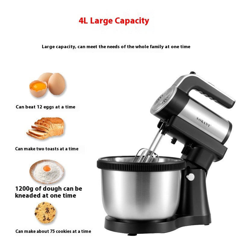 Household Electric Flour-mixing Machine Cream Stirring Egg Cooking Machine